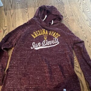 Fanatics Arizona State Sun Devils Heathered Hoodie Small Adult